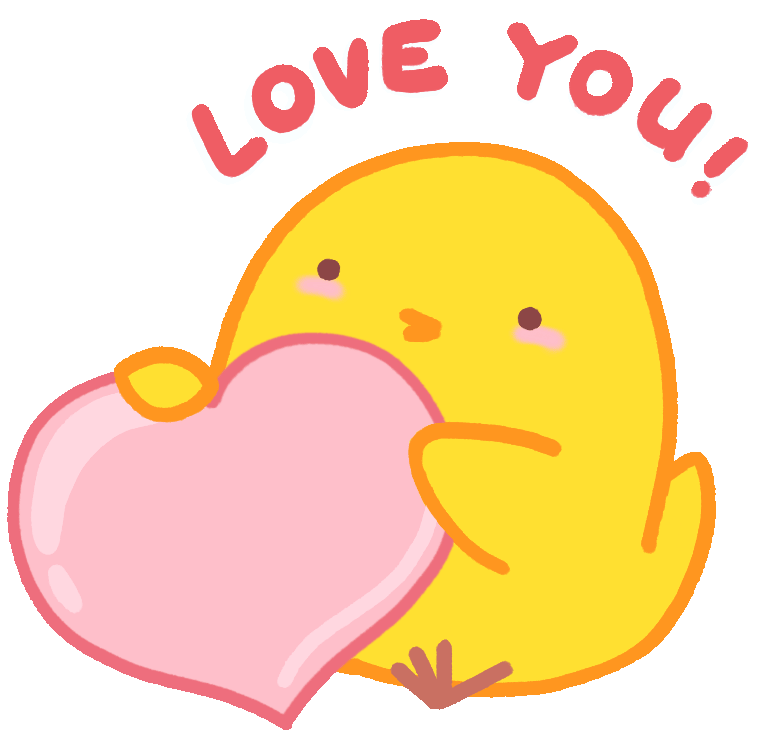 Chicken Love Sticker by Charles Chickens for iOS & Android | GIPHY