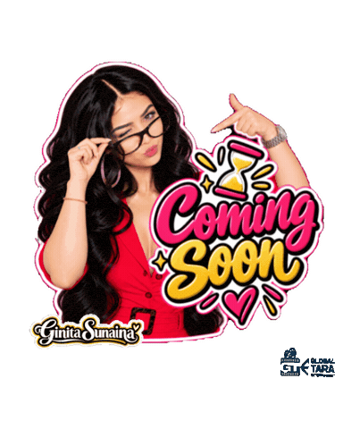 Announce Coming Soon Sticker by Global Tara Entertainment