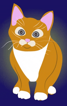 zitatrukse #the kiss # cat #animation GIF