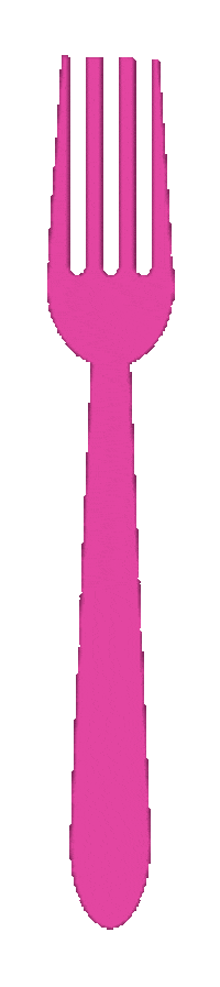 Fork Sticker by Macrokitchenbali