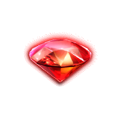 Diamond Ruby Sticker by DoubleU Casino