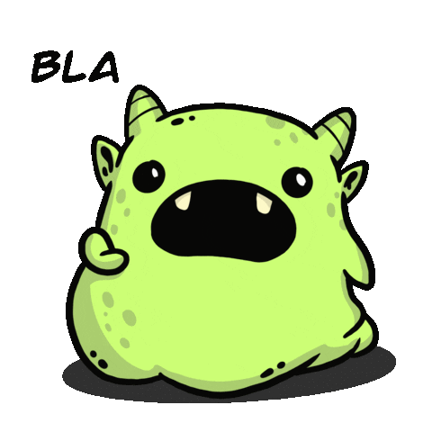 Monster Blob Sticker