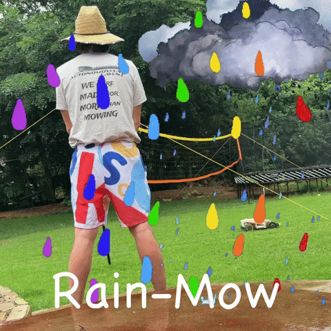 Lawnmower GIF by Autonomowus Lawn Company