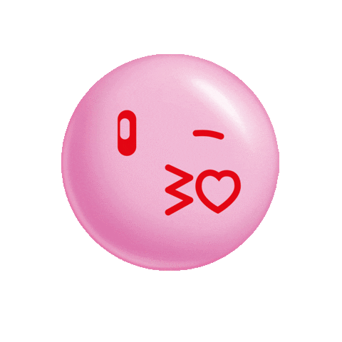 Emoticon Love Sticker by Mentos Deutschland