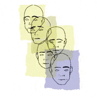 animation im sorry GIF by David Koblesky