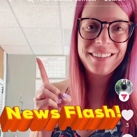 News Flash Porchlight GIF by Mr.Drew