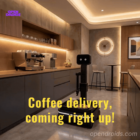 Coming Up Robot GIF by OpenDroids