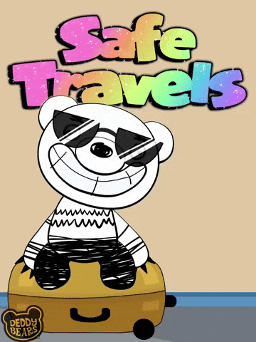 Travel Flying GIF by DeddyBears