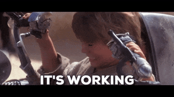 krispycheez star wars anakin skywalker phantom menace its working GIF