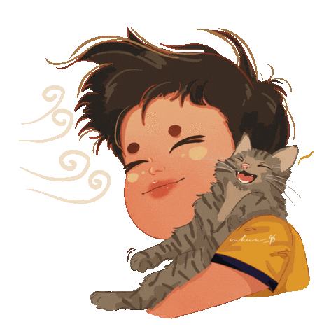 Cat Po Sticker