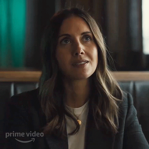 Alison Brie Smiling GIF by Amazon Prime Video