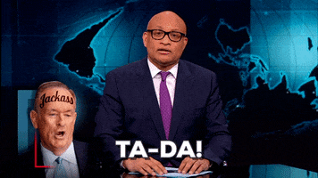 larry wilmore surprise GIF by The Nightly Show