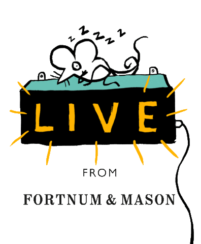 Fun Sleeping Sticker by Fortnum & Mason
