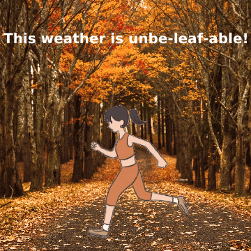 Fall Running GIF