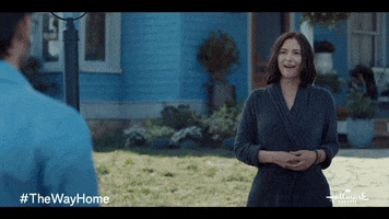 Hugging Excited To See You GIF by Hallmark Channel
