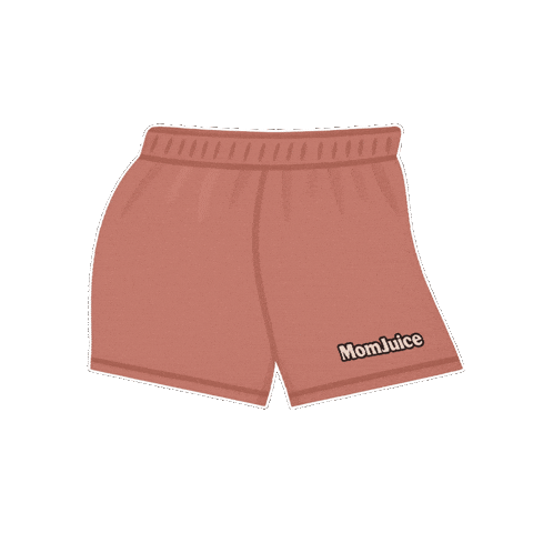 Pink Shorts Sticker by Mom Juice
