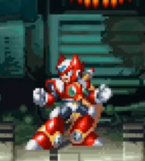 Mega Man X Thumbs Up GIF