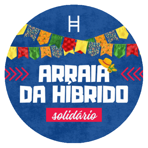 Arraiá Híbrido Sticker by Hibrido