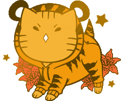 Chinese Zodiac Girl Sticker by shourimajo