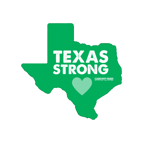 Flood Relief Texas Strong Sticker by CardMyYard