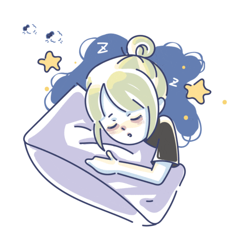 Girl Night Sticker
