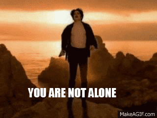 You Are Not Alone GIFs - Get the best GIF on GIPHY