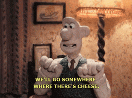 Wallace And Gromit Cheese GIF