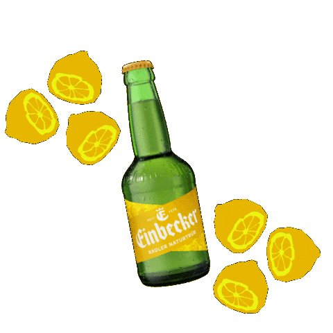 Lemon Zitrone Sticker by Einbecker Brauhaus