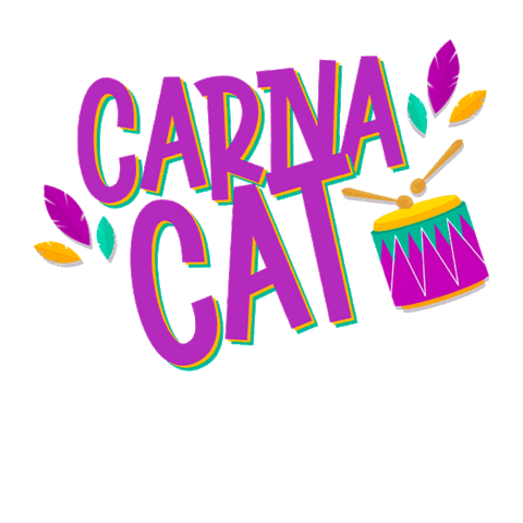 Carnacat Sticker by Grupo Tempo de Criança