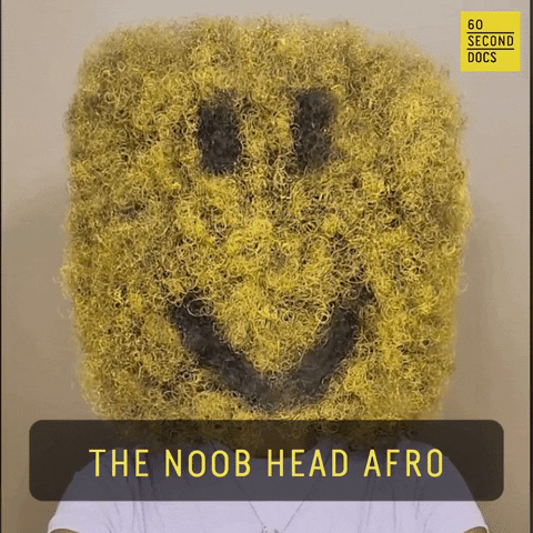 Afro Natural Hair GIF by 60 Second Docs