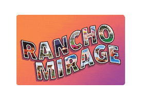 Greetings From California Sticker by Visit Rancho Mirage