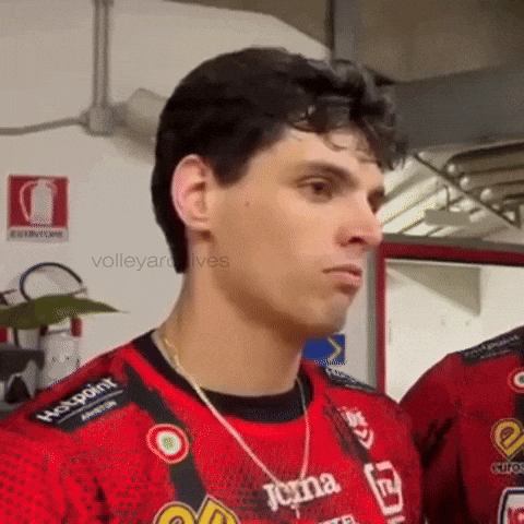 Lube Civitanova Side Eye GIF