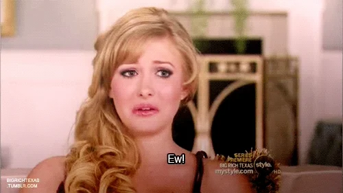 disgusted big rich texas GIF