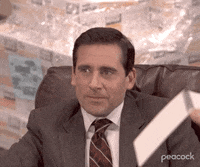 the office calm down gif