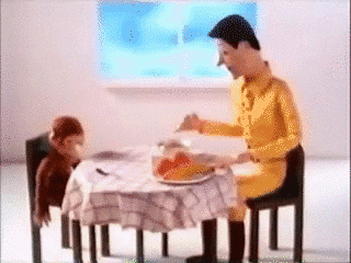curious george not hungry GIF
