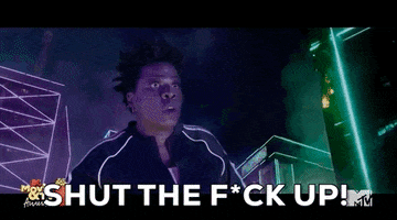 Leslie Jones Shut Up GIF by MTV Movie & TV Awards