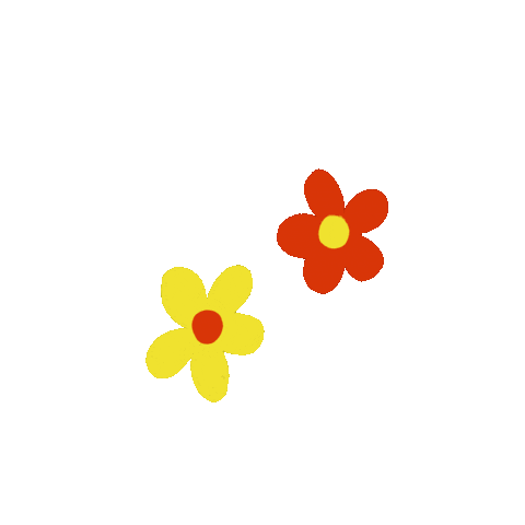 Happy Flower Sticker