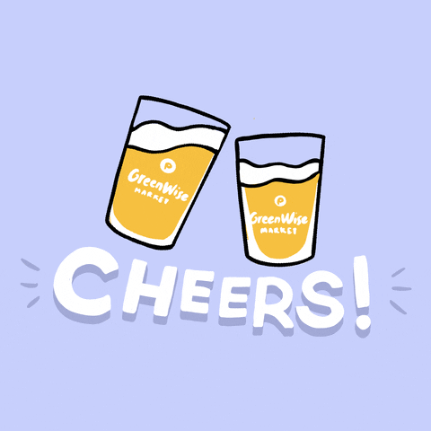 publixgreenwisemarket celebrate drink beer cheers GIF