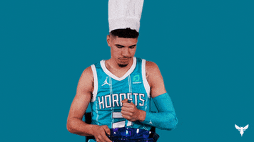 Lamelo Ball Cooking GIF by Charlotte Hornets