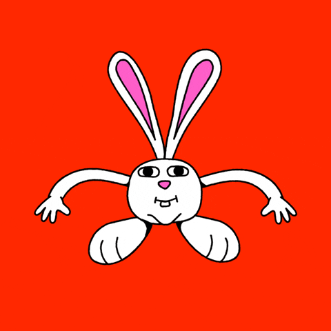 Giphy - White Rabbit Gym GIF by Juan Billy