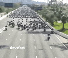Brazil Motorcycle GIF by DevX Art