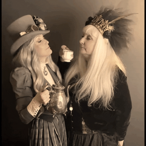Tea Crown GIF by The Brass Harpies