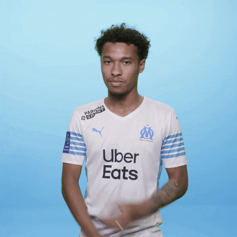 Soccer Freezing GIF by Olympique de Marseille