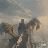 Hbo Flying GIF by Game of Thrones