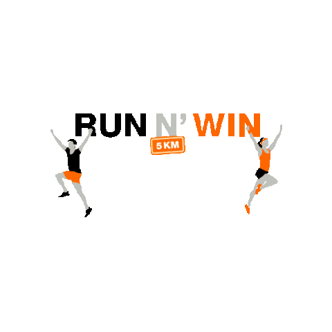 Runandwin Sticker by virace.app