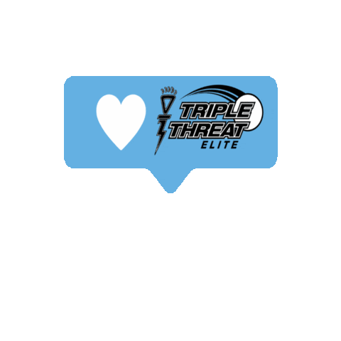 Triple Threat Elite Lacrosse Sticker