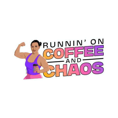 Las Vegas Running Sticker by Mothership Coffee Roasters