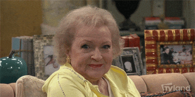 Betty White GIF by TV Land Classic