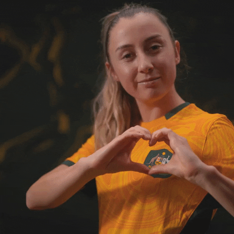 World Cup Heart GIF by Football Australia