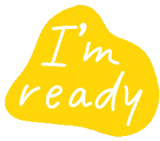 Im Ready Sticker by julia hinger